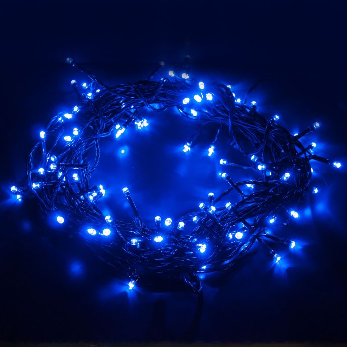 Garland thread 50 LED, 5m, blue a044249_EU