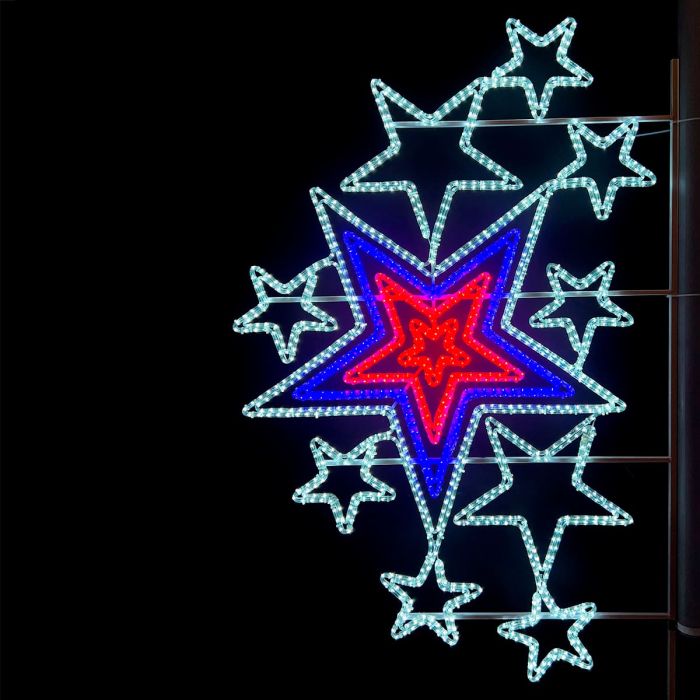 LED Console Starry Night Illumination 120 x 210cm, 220V 13-400_BL