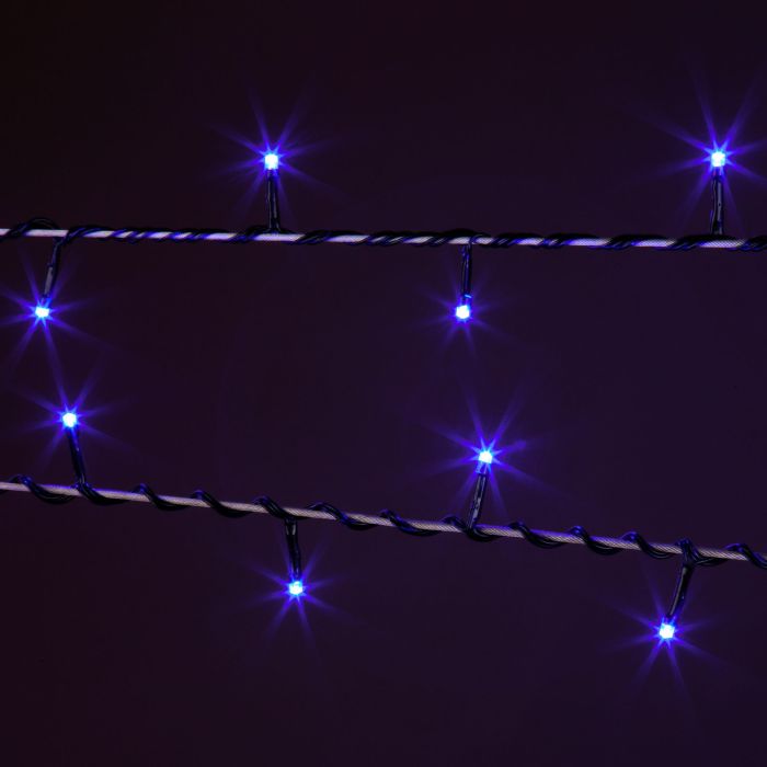 Garland thread 100 LED, 10m, blue a044099_EU