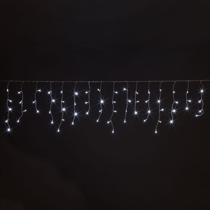 Fringe garland 64 LED, 1.8m, white a044082_EU