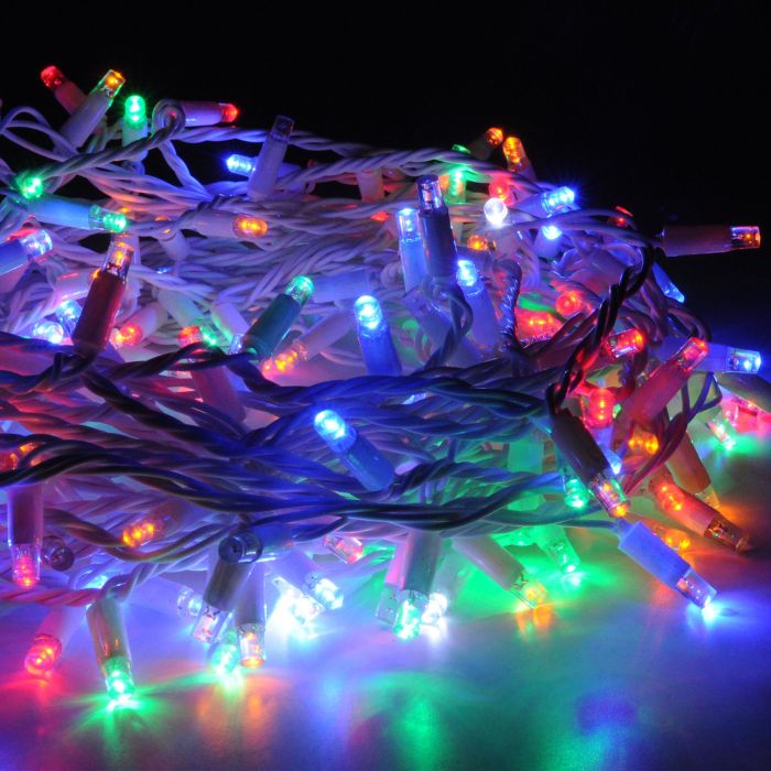 Garland thread 200 LED, 20m, multicolor, twinkling a044079_EU