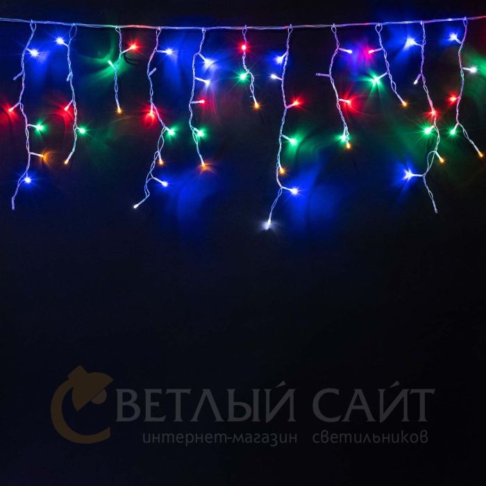 Saxroma Garland with Cap 4.9 x 0.5m Warm White, 220V, 200 LED, Transparent Wire Silicone, IP65 02-221_BL