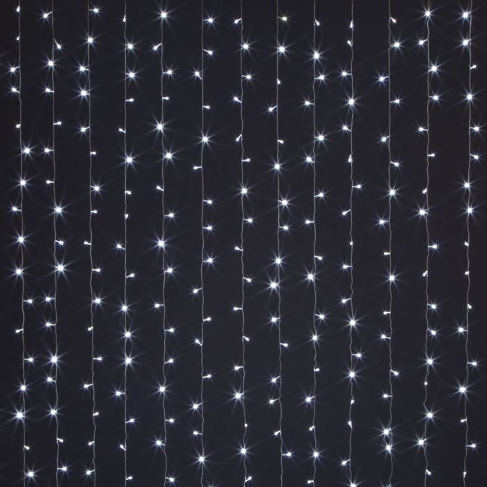 Garland curtain 600 LED, 2m, white a044058_EU